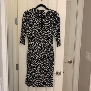 Black print long sleeve